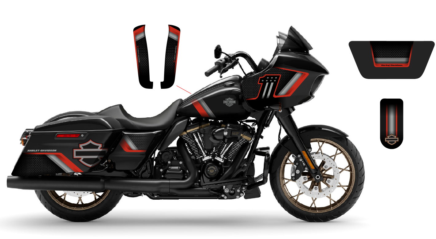 2014-2023 Road Glide Graphic kit 19