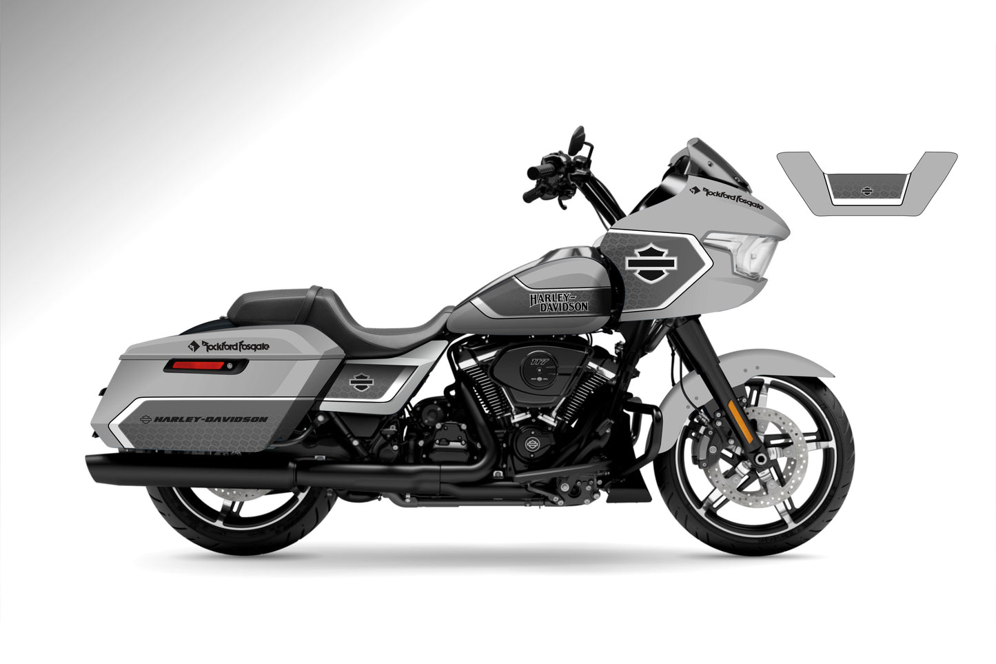2024+ Harley Davidson Road Glide Graphics kit 4