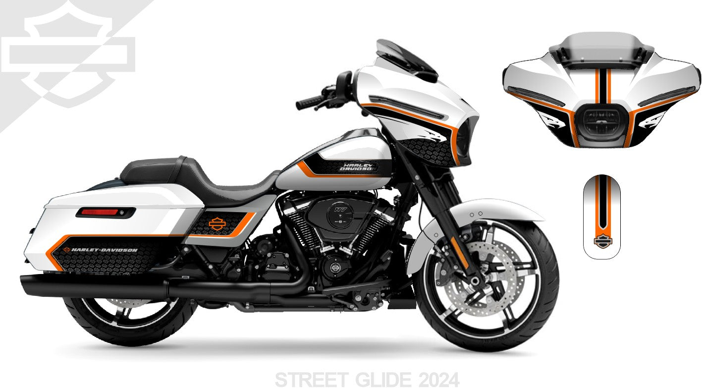 Street Glide Harley Davidson Graphics Kit 8