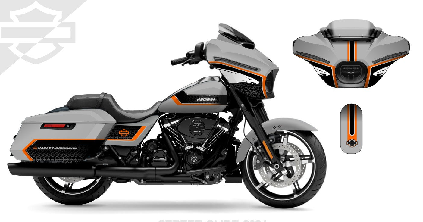 Street Glide Harley Davidson Graphics Kit 10