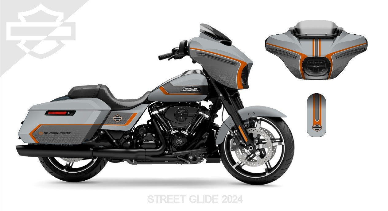 Street Glide Harley Davidson Graphics Kit 11