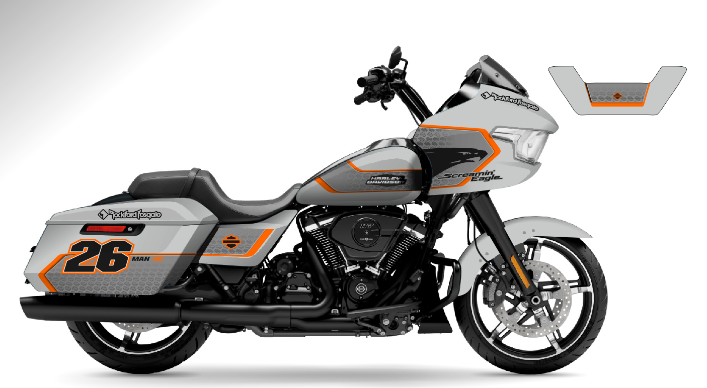 2024+ Harley Davidson Road Glide Graphics kit 29