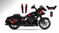 2024+ Harley Davidson Road Glide Graphics kit 34