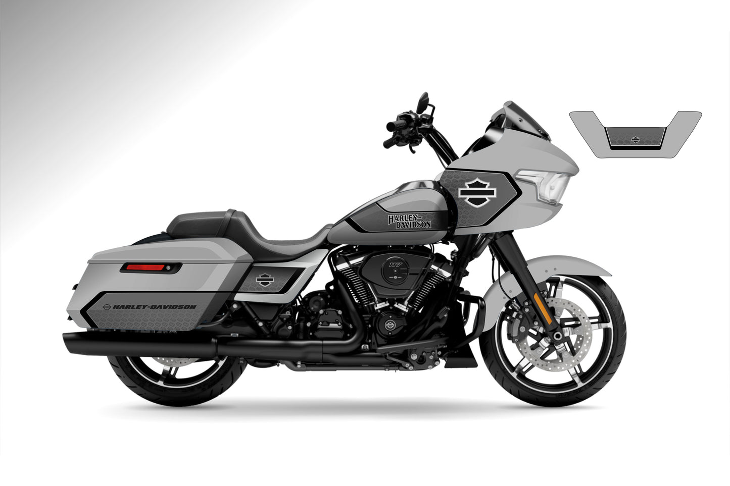 2024+ Harley Davidson Road Glide Graphics kit 3