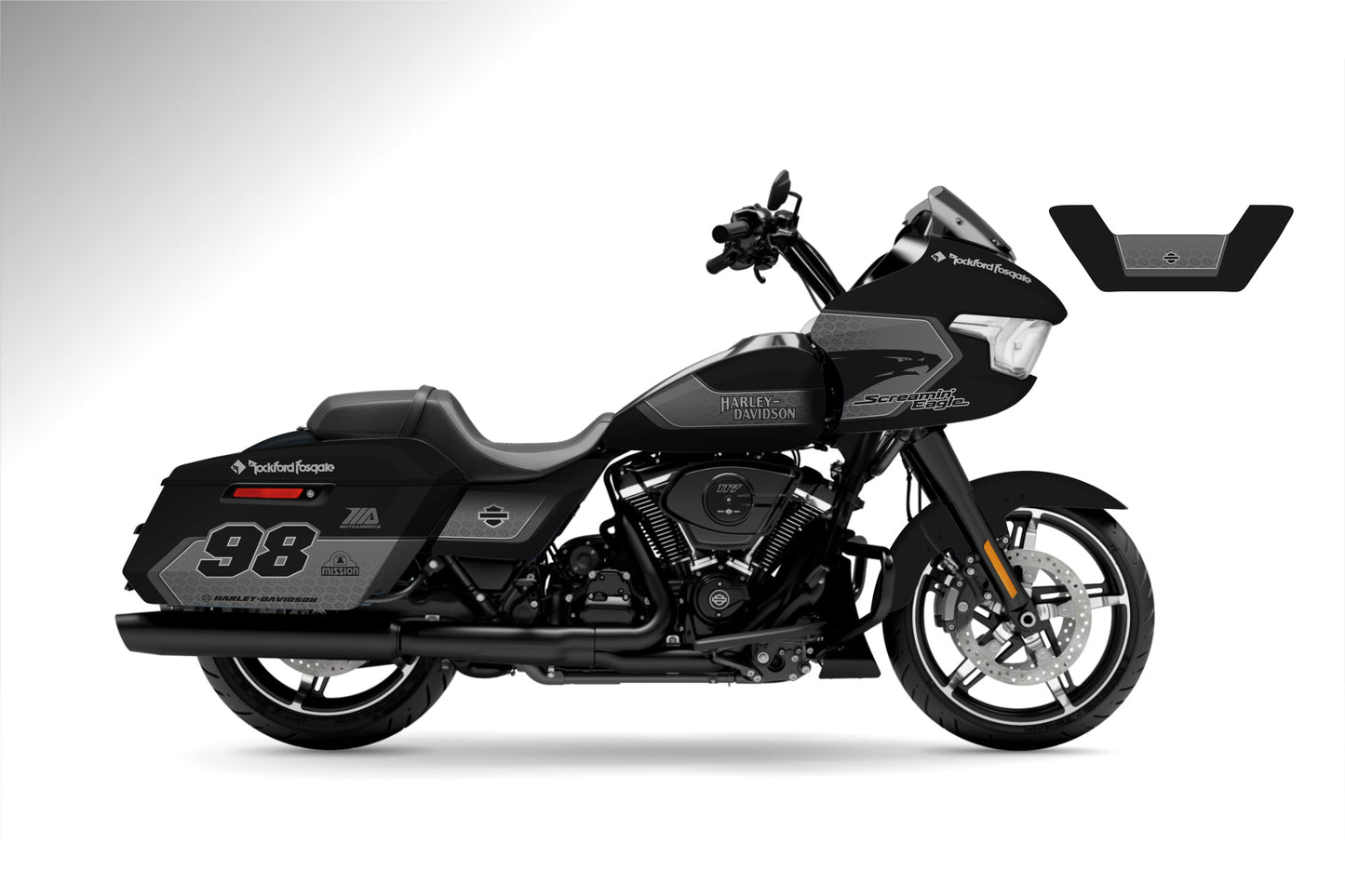 2024+ Harley Davidson Road Glide Graphics kit 5
