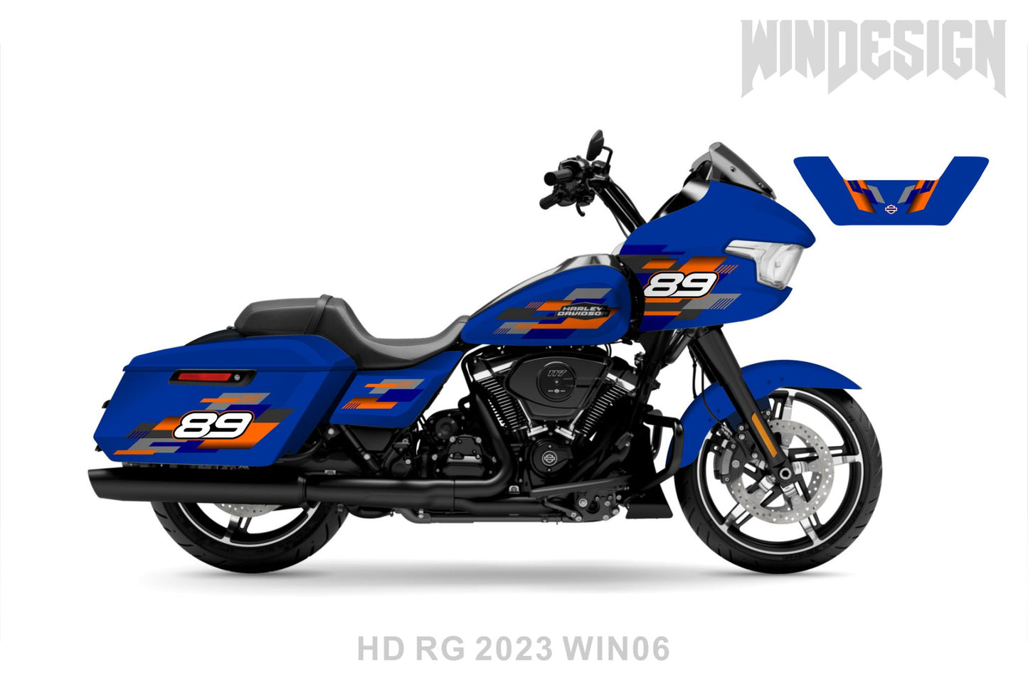 2024+ Harley Davidson Road Glide Graphics kit 11