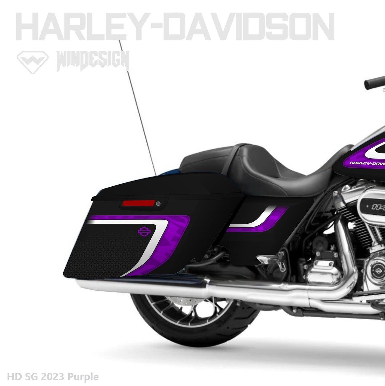 Street Glide Harley Davidson Graphics Kit 20