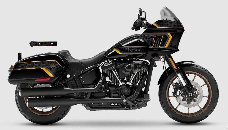 Harley Davidson Low Rider ST Vinyl Graphics Kit 9