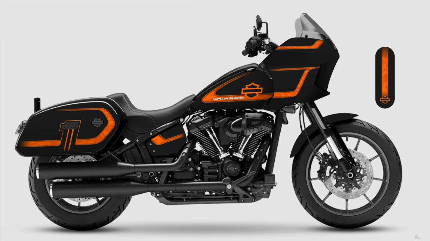 Harley Davidson Low Rider ST Vinyl Graphics Kit 15