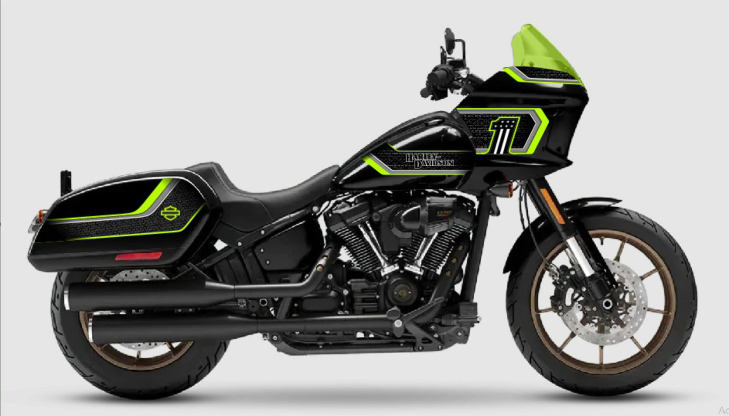Harley Davidson Low Rider ST Vinyl Graphics Kit 6