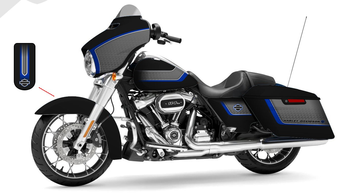 Street Glide Harley Davidson Graphics Kit 12