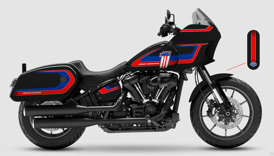 Harley Davidson Low Rider ST Vinyl Graphics Kit 7